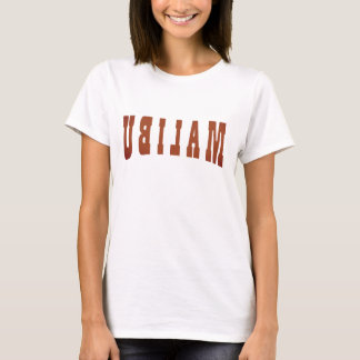 T-shirt-design för Malibu T Shirt