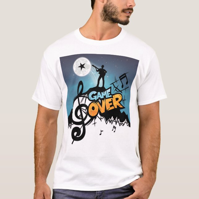 T-shirt-design för ÖVERT-skjorta T Shirt (Framsida)