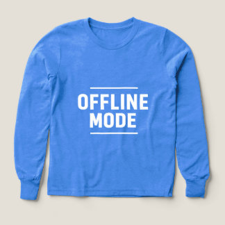 T-shirt-design i offline-läge t shirt