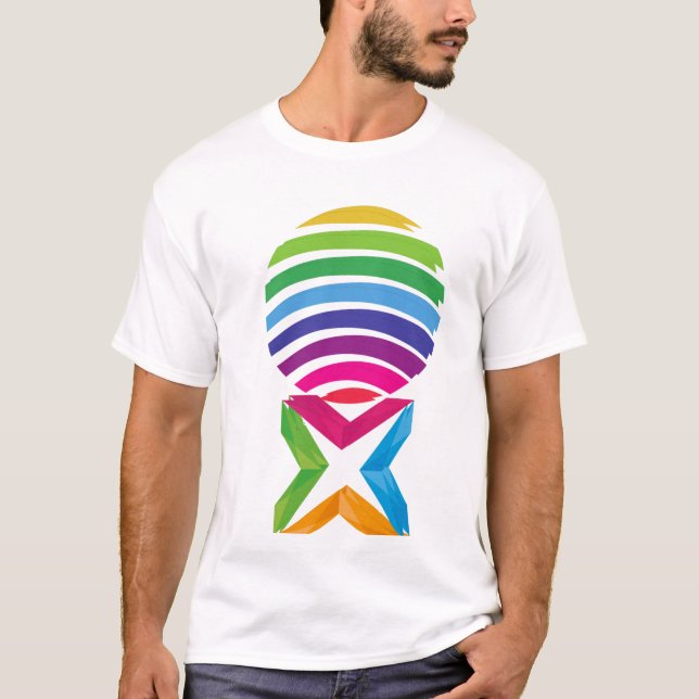 T-Shirt Design: Köra jorden (Framsida)