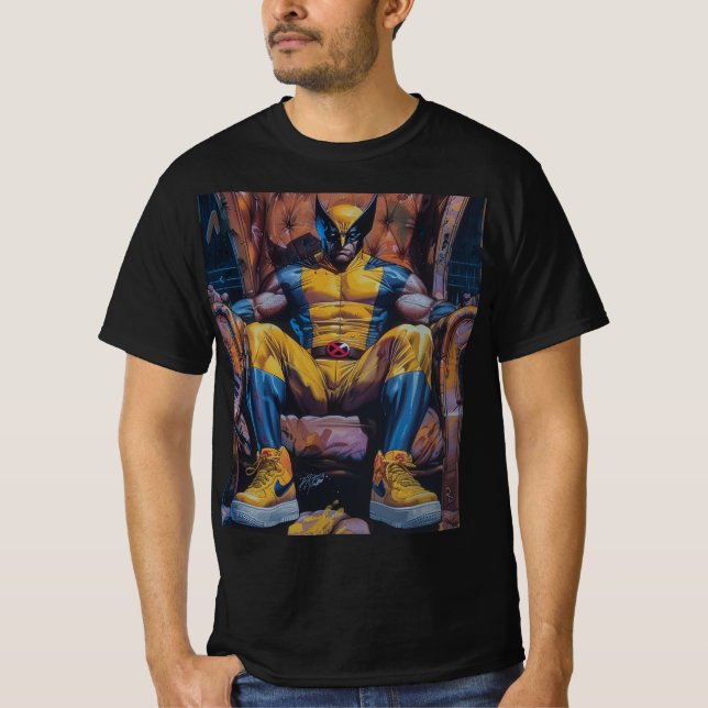 t-shirt design marvel (Framsida)