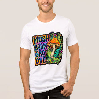 T-shirt-design med retro svampgrov-aestetik t shirt