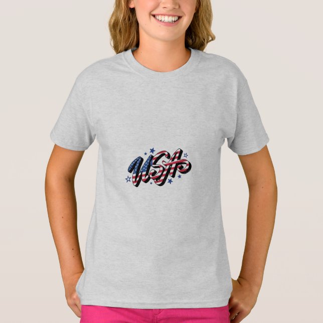 T-shirt-design T Shirt (Framsida)