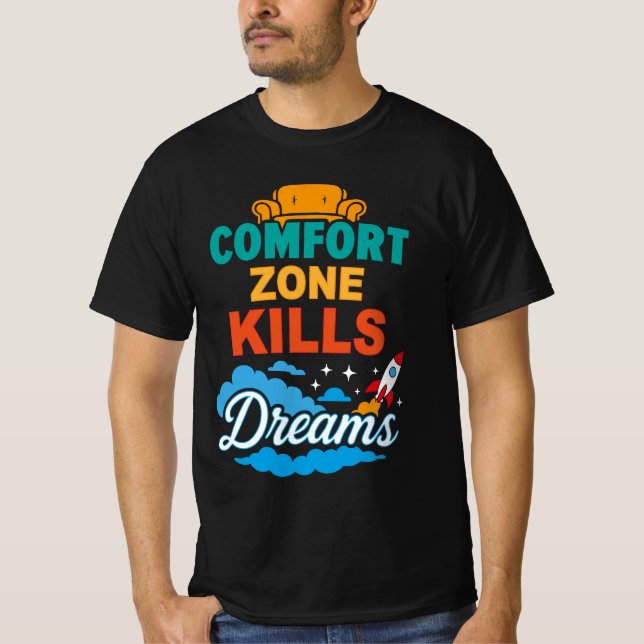 T-shirt-design T Shirt (Framsida)