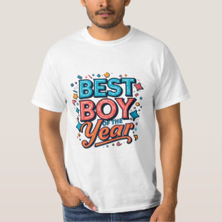 T-shirt designad för årets bästa pojke