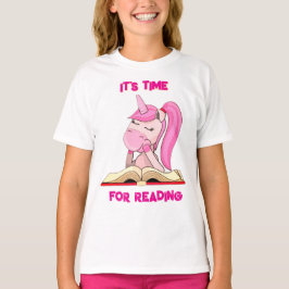 T-Shirt Det är dags för läsning