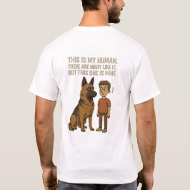 T-Shirt Det här är min människa 