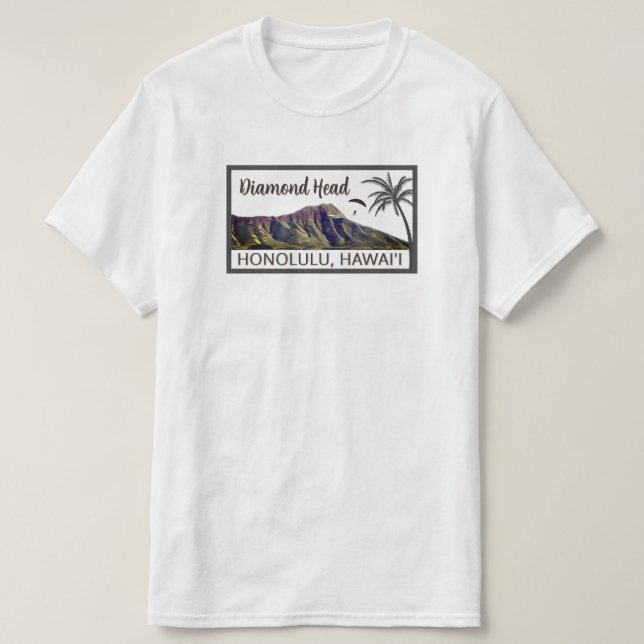 T-shirt - Diamond Head - Hawai'i (Design framsida)