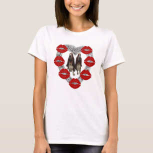 T-Shirt Diamond Heart med tillgångar och knissar