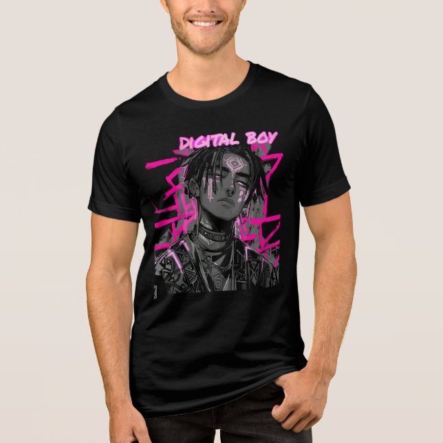 T-Shirt Digital boy  (Framsida)