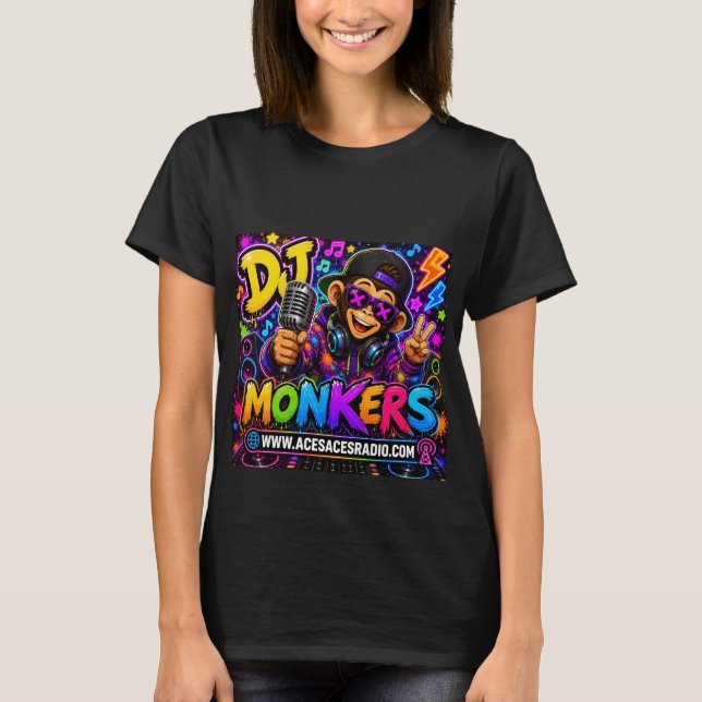 T-SHIRT DJ MONKERS (Framsida)