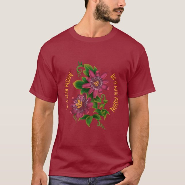 T-shirt Do It With Passion (Framsida)