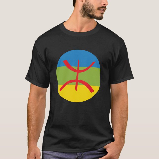 T-shirt drapeau Amazigh (Framsida)