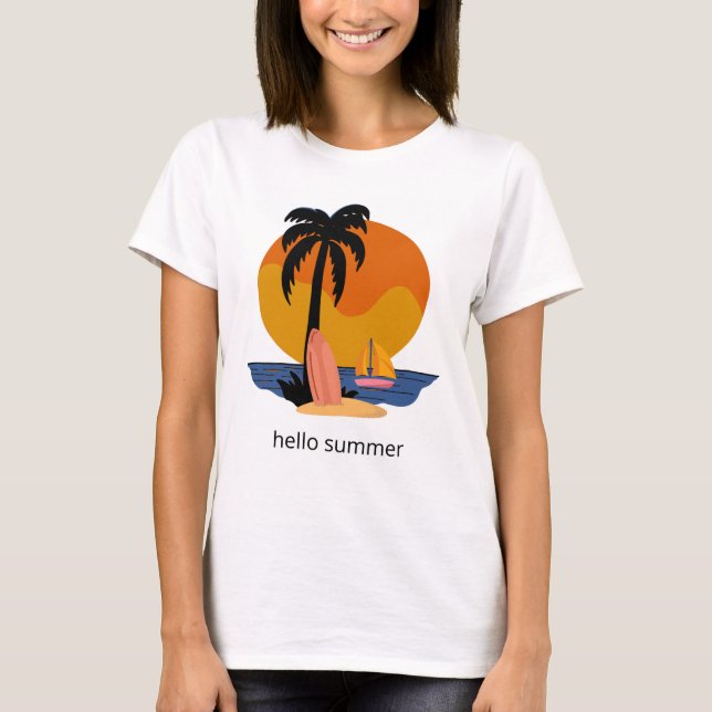 t-shirt-dysein sommar t shirt (Framsida)