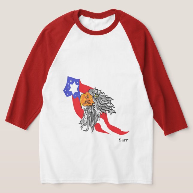 T-shirt Eagle (Laydown)