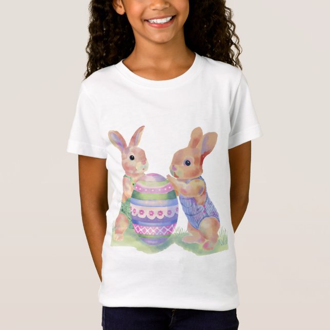 T-shirt Egg Bunnies (Framsida)