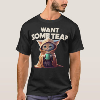 t-shirt en AI-katt inspirerad av en TV-show tjej