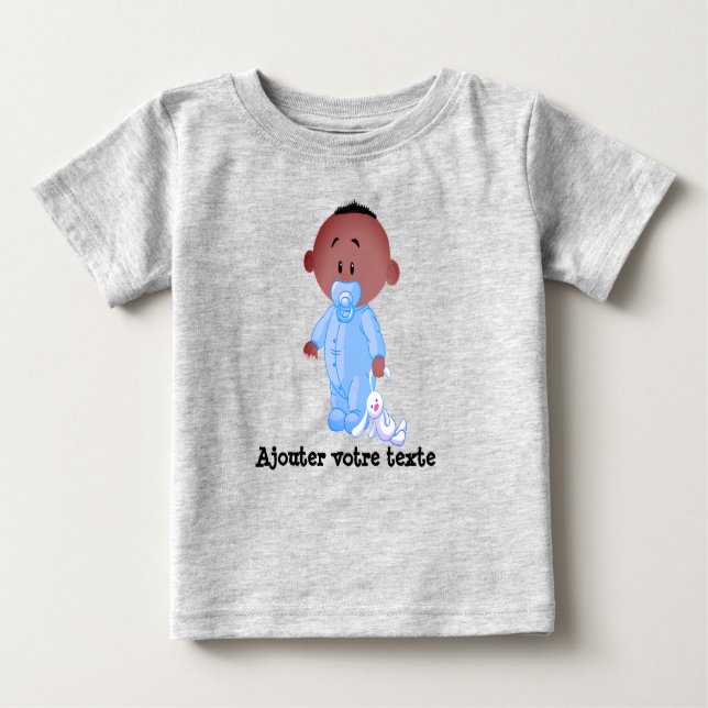 T-shirt en jersey fin pour bébé (Framsida)