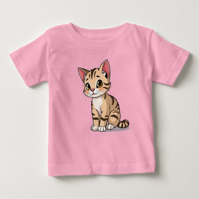 T-shirt en jersey fin pour bébés (Framsida)