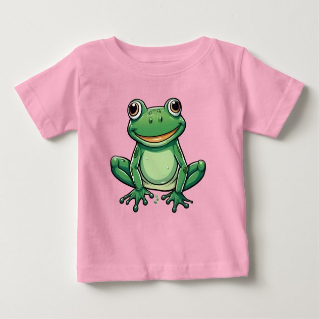 T-shirt en jersey fin pour bébés  (Framsida)