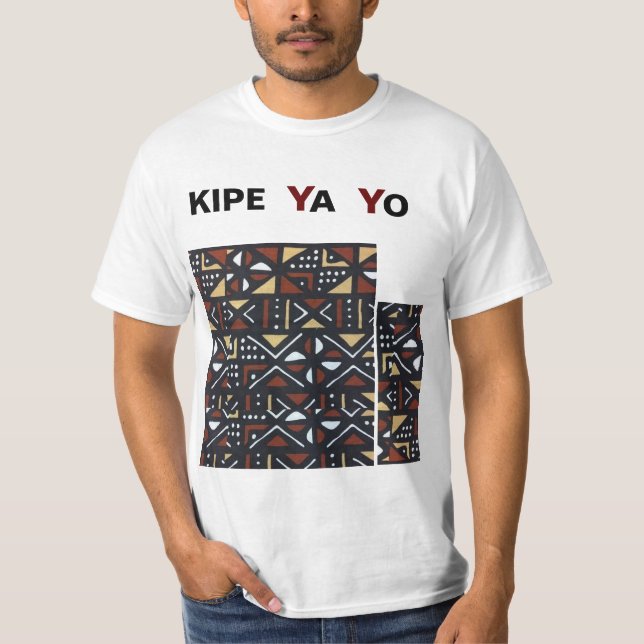 T-shirt en lingala / kipe ya yo (Framsida)