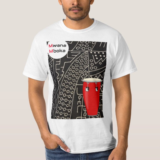 T-shirt en lingala / Mwana mboka (Framsida)