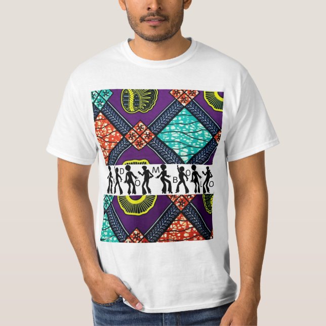 T-shirt en lingala /  Ndombolo (Framsida)