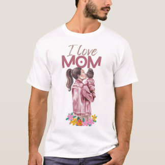 T-Shirt En moders kärlek är mitt första mirakel