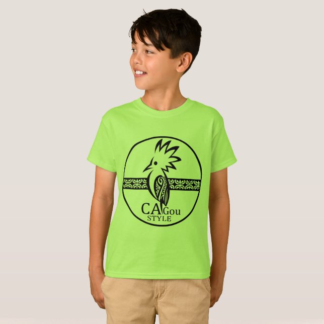 T-shirt enfant CAgou STYLE (Hel framsida)