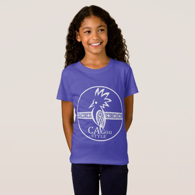 T-shirt enfant CAgou STYLE (Hel framsida)