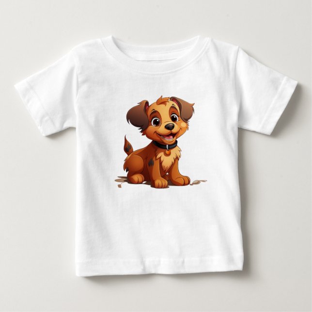 T-shirt enfant The Joy of Furry Friends (Framsida)