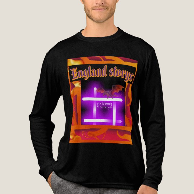 T-Shirt England storys (Framsida)