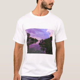 T-Shirt-Erie Canal at Sunset T Shirt