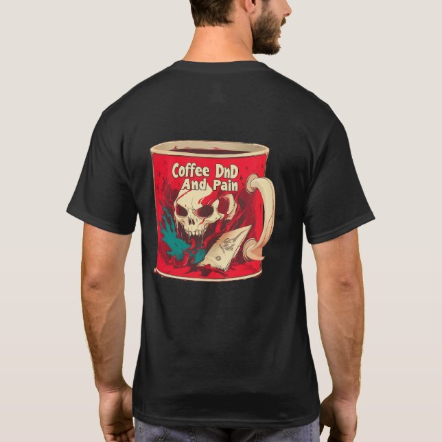 T-shirt Erzadon Roll For Pain (Baksida)