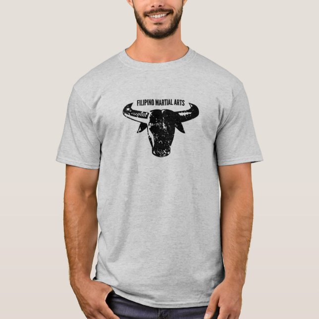 T Shirt Eskrima Arnis Filipino Martial Arts (Framsida)