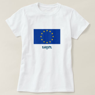 T-Shirt Europe för kvinnor