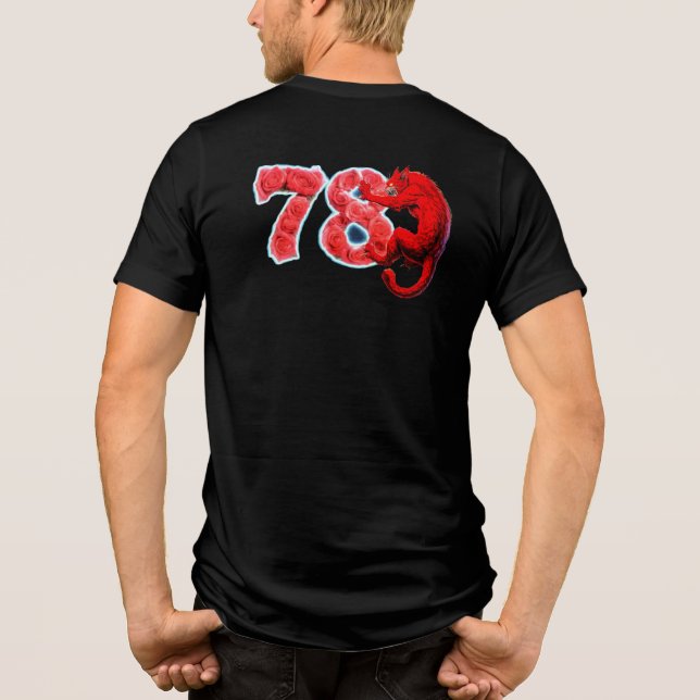 T-Shirt Evil Cat Rebellion78  (Baksida)
