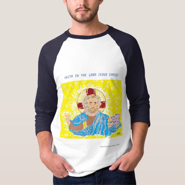 T-Shirt - Faith in the Lord Jesus Kristus (Framsida)