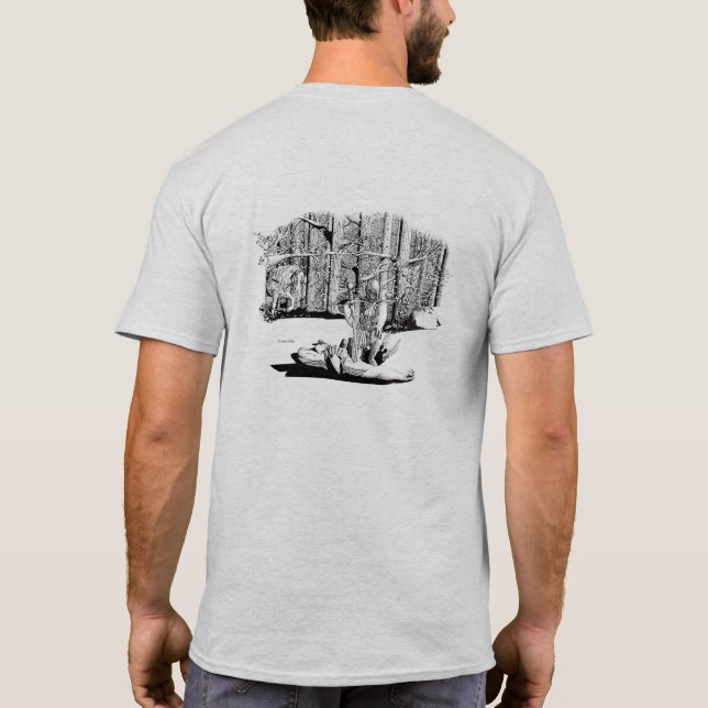 T-shirt - Fallen-kamrat (Baksida)