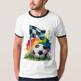 T-Shirt-Familj Fotboll T-Shirt