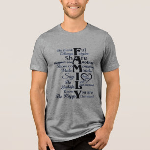 T-Shirt-Family linjer T Shirt