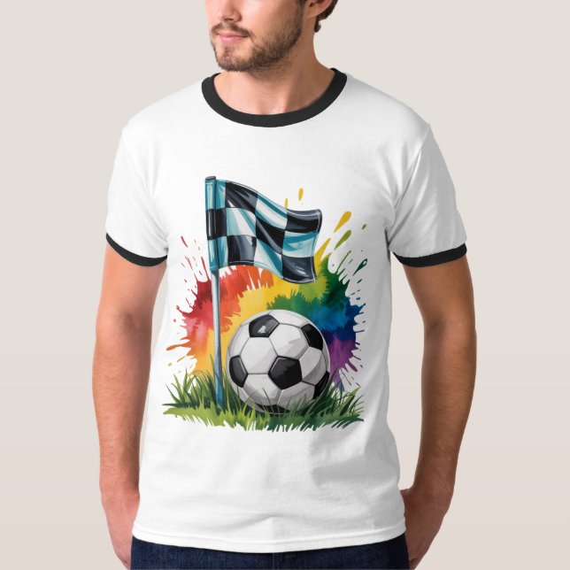 T-Shirt-Family Soccer T-Shirt (Framsida)
