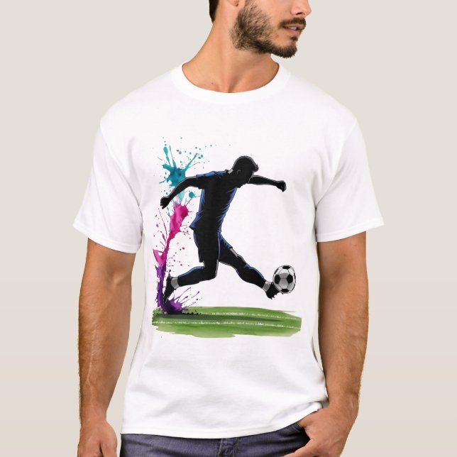 T-Shirt-Family Soccer T-Shirt (Framsida)