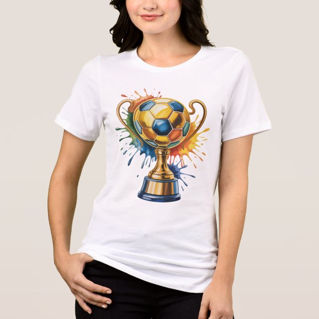 T-Shirt-Family Soccer T-Shirt (Framsida)