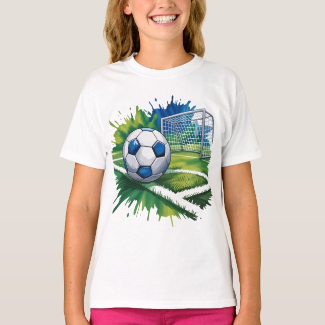T-Shirt-Family Soccer T-Shirt (Framsida)