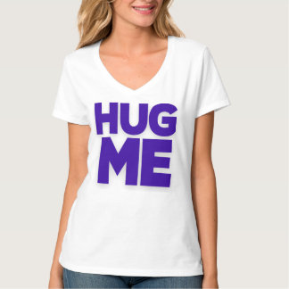 T-Shirt Fånga mig om du kan till Hug [lila citatte