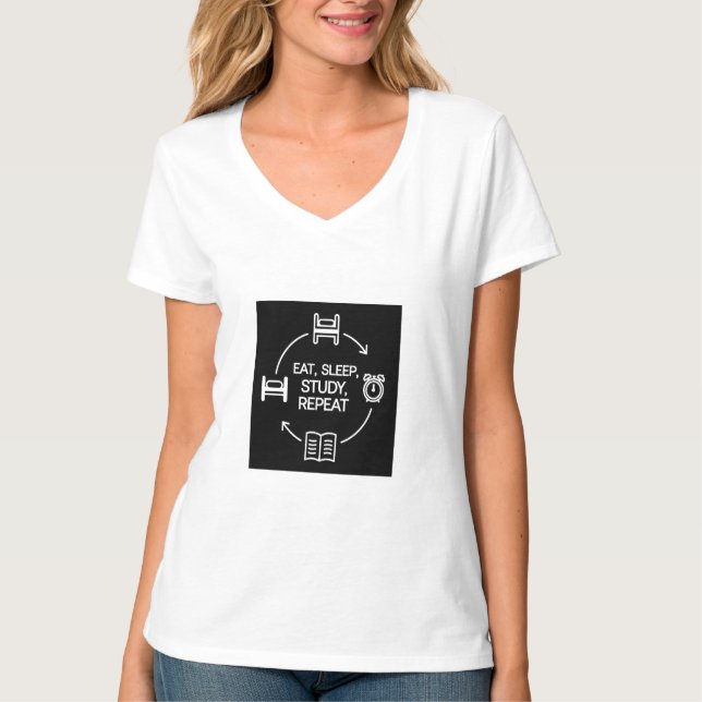 T-shirt fångar perfekt den dagliga turen. (Framsida)