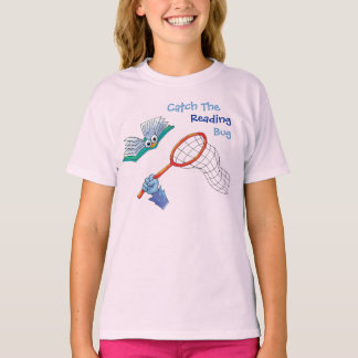 T-Shirt-Fångst vid läsning av Kryp T-shirt
