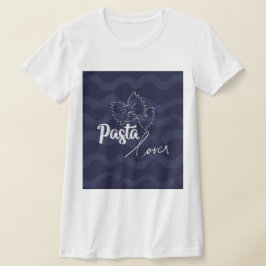 T-shirt femme « Pasta Lover » – Mode foodie Italie