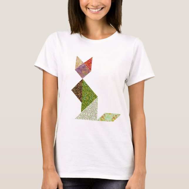 T-shirt femmes Tangram 1 (Framsida)
